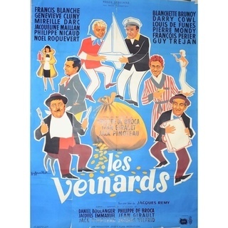 1960's フランス映画 ビンテージポスター ①の画像