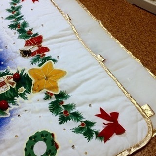 X'mas★光るBIGツリータペストリー★蓄光の画像
