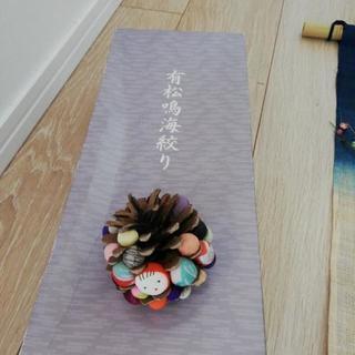 有松絞り　タペストリー　花入れ 水引の画像