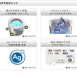 【取引中】シャープ 洗濯機 ES-GE55N 2014年の画像
