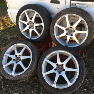 中古品★ONSOKU オンソク 17インチ 17×7J +40 PCD114.3