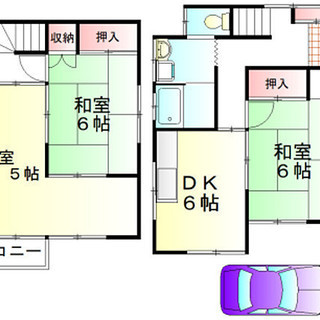 毛呂山町前久保南戸建のファミリー向け賃貸一戸建て（古民家）| 駐車場（軽一台）|ペット応相談|空き家|3DK|部屋|作業場 - 入間郡