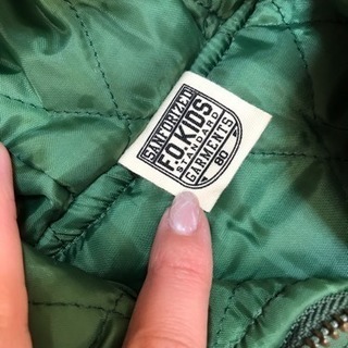 新品＊ベビー 防寒 ジャンパー 80の画像
