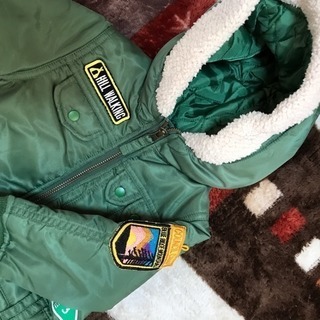 新品＊ベビー 防寒 ジャンパー 80の画像