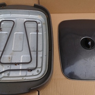 TIGER製？ ホットプレート　プレート2枚タイプの画像