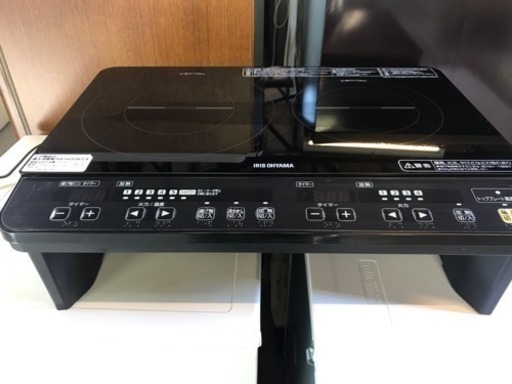 ☆121797 アイリスオーヤマ IHクッキングヒーター 17年製☆