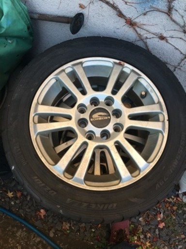 《譲渡完了》シュナイダー アルミホイール SCHNEIDER 4本14インチ