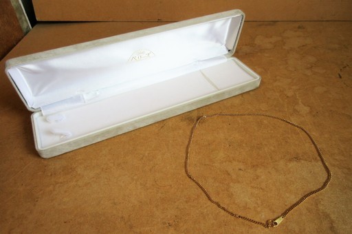 ☆ゴールドベリーズ GOLD BELIZE K18 18金 チェーンネックレス 40cm 6g◆首もとを上品に♪