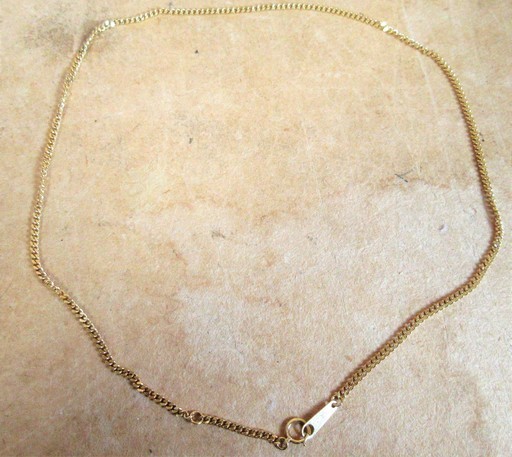 ☆ゴールドベリーズ GOLD BELIZE K18 18金 チェーンネックレス 40cm 6g◆首もとを上品に♪