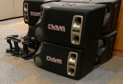 DAMスピーカー3組セット