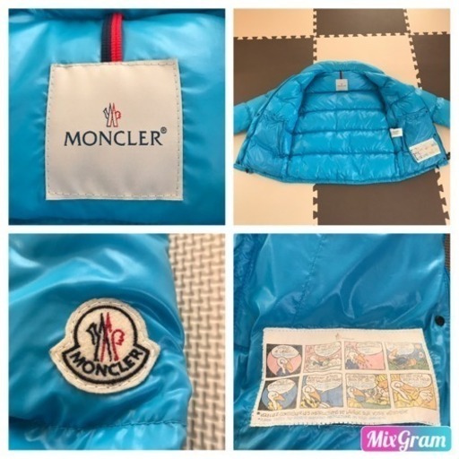 【追記:訳アリ】[新品未使用]moncler モンクレール ダウンジャケット
