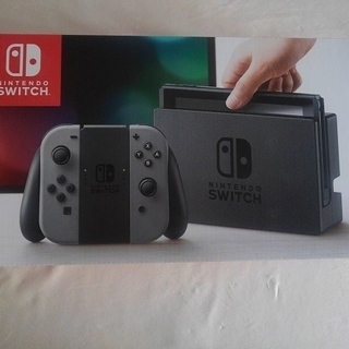 【新品未開封】Nintendo Switch グレー本体 ニンテンドー スィッチ 12月購入保証1年付き【送料1000円】