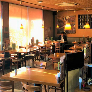 レトロな雰囲気のおしゃれなコーヒー屋さんです。の画像