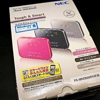 ■WiMAX■モバイルルータ■NEC Aterm WM3600R■Wi-Fi無線LAN■の画像