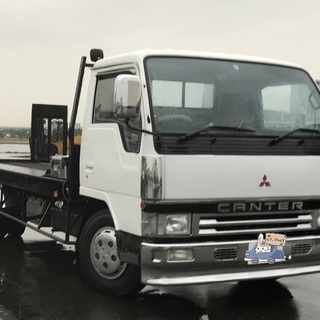 キャンター.セルフローダー.積載車.超ロング&ワイド&リモコン.広島