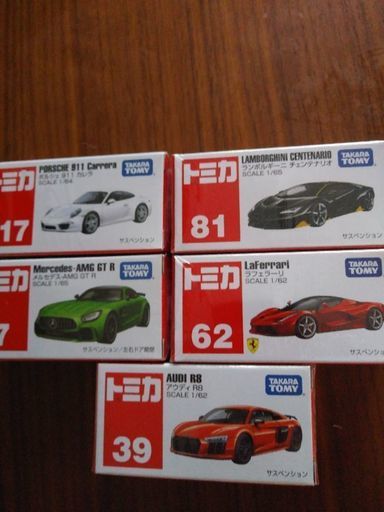 トミカ☆スポーツカー☆フェラーリなど