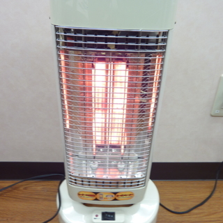 電気ストーブ　ZEPEAL/ゼピール DCH-A602-WH 2012年製の画像