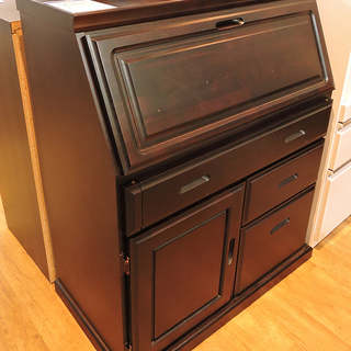 Y)北大前! 札幌 引取 大雪木工 ライティングビューロー レトロ