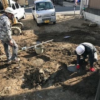 手元作業員、重機オペレーター　大型運転手　未経験積極採用！の画像