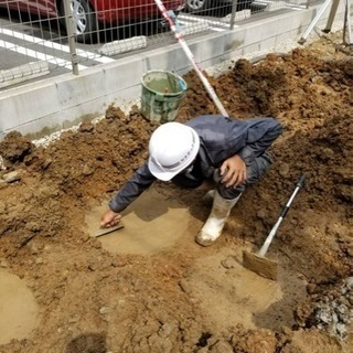 手元作業員、重機オペレーター　大型運転手　未経験積極採用！の画像