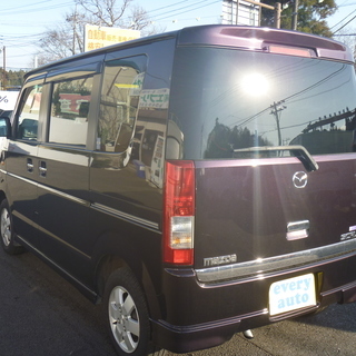 自社ローン承ります（審査が御座います）☆0円車輌あり！！エブリーオート本店☆マツダ☆スクラムワゴン☆PZターボ☆車検ありの画像