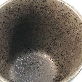 白ハケ天目 長湯呑　未使用品の画像