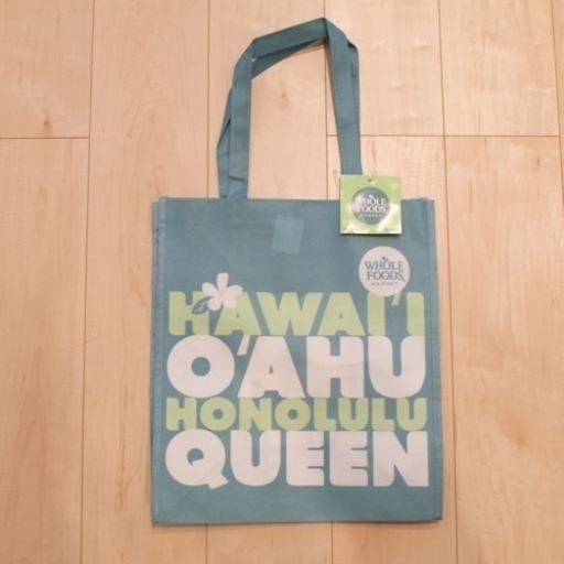 ★新品★ ホールフーズマーケット ハワイ QUEEN店 限定 エコバッグ