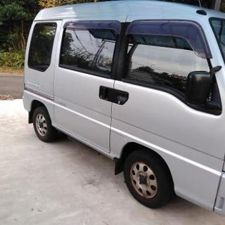 スバルサンバーディアス　個人出品　フルタイム四駆　車検１年以上有　EXTRA　G　シルバー　平成7年車の画像