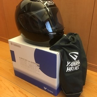 【ヤマハヘルメット】黒フルフェイスL(59-60cm)の画像