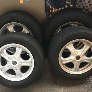 タイヤホイール スタッドレス ホイール付きの画像