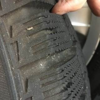 タイヤホイール スタッドレス ホイール付きの画像