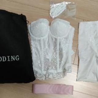 ウエディングドレスセットの画像