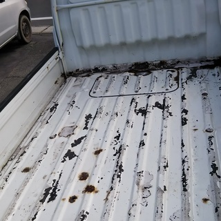  終了御礼  ダイハツハイゼット　軽トラ　車検付！　5速車　　　　　　　　　　　　　　　　ボロだけどまだまだ元気バイ！の画像