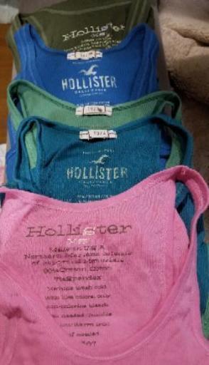 HOLLISTER　XS タンクトップ5色セット