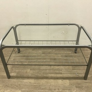 122205☆来店引取価格！ガラステーブル☆