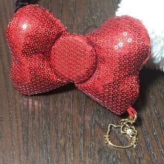 USJ キティちゃん 耳あての画像