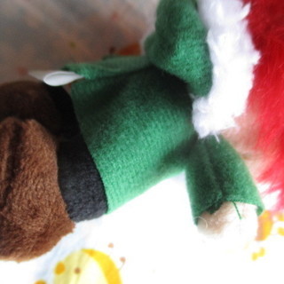 【お話中】　【最終処分】　未使用　ボールチェーン付き　ぬいぐるみ　キーホルダー　クリスマスの画像