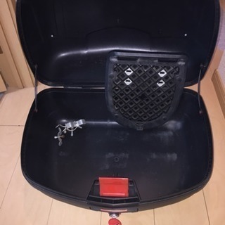 バイク用荷物入れの画像