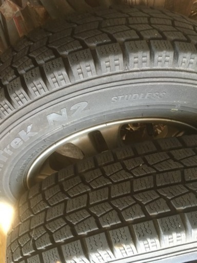 155/80R13▲アルミホイール！スタッドレス付き！