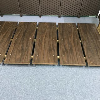 (訳あり品)　新品　ローベッド(処分特価)