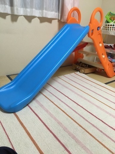 子供用ロング滑り台