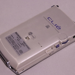 SONY製PDA　Clie　PEG-N700C メモリースティック付きの画像