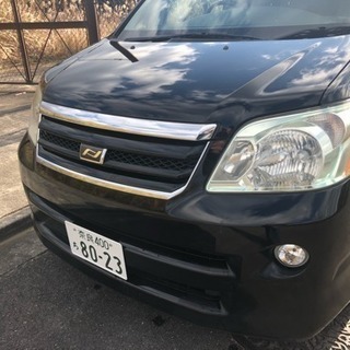 AZR60　ノア　人気の黒　4ナンバー2人乗り　車検H31.12まで　車中泊！キャンピングミニバンコン！トランポに最適！の画像