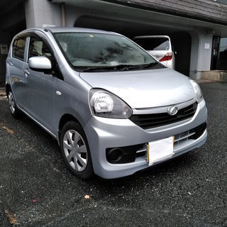 【車検1年付】ダイハツ ミライース660 L　アイドリングストップ （シルバーメタリック）の画像