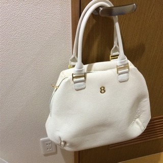 muta 8 白トートバッグ