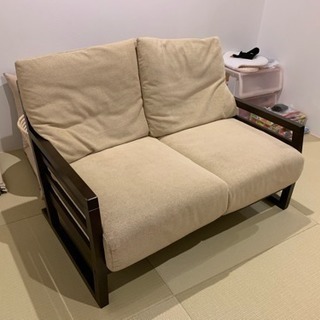 ニトリ 2人掛けソファの画像