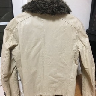 JACKROSE ジャックローズ レザー レザージャケット 革ジャン サイズ3 ファー 豚皮 豚革 豚 PIG 美品 ライダースの画像