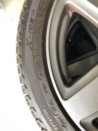 変更！ミシュラン スタットレス XI3  235/45 r18 4本  ホイール無し