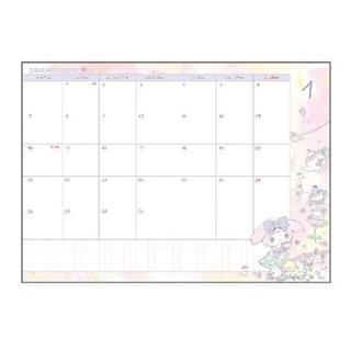 新品☆マイメロディ☆手帳 2019年スケジュール帳 2018年9月始まり・B6マンスリーの画像