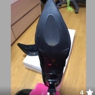 【値下げ中】未使用ロングブーツの画像